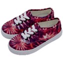 Faded Crystal Flower Kids  Classic Low Top Sneakers View2