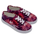 Faded Crystal Flower Kids  Classic Low Top Sneakers View3