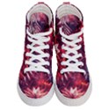 Faded Crystal Flower Men s Hi-Top Skate Sneakers View1