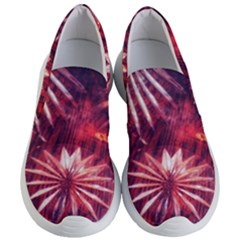 Faded Crystal Flower Women s Lightweight Slip Ons by okhismakingart