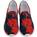 Neon Orange Butterfly Weed Men s Lightweight Slip Ons View1