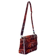 Glass Geometries  Shoulder Bag With Back Zipper by okhismakingart