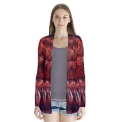 Glass Geometries  Drape Collar Cardigan by okhismakingart