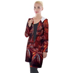 Glass Geometries  Hooded Pocket Cardigan