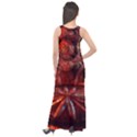 Glass Geometries  Sleeveless Velour Maxi Dress View2