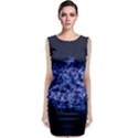 Queen Annes Lace in Blue Sleeveless Velvet Midi Dress View1