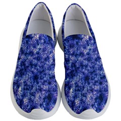 Queen Annes Lace In Blue Women s Lightweight Slip Ons by okhismakingart