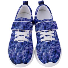 Queen Annes Lace In Blue Women s Velcro Strap Shoes by okhismakingart