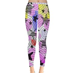 Stars And Spirals Inside Out Leggings