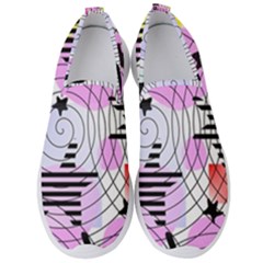 Stars And Spirals Men s Slip On Sneakers