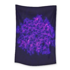 Queen Annes Lace In Blue And Purple Small Tapestry by okhismakingart