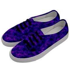 Queen Annes Lace In Blue And Purple Men s Classic Low Top Sneakers by okhismakingart