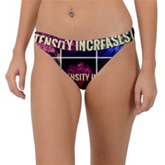 Floral Intensity Increases  Band Bikini Bottom by okhismakingart