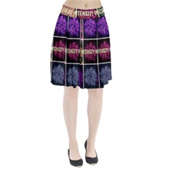 Floral Intensity Increases  Pleated Skirt by okhismakingart