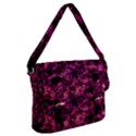 Queen Annes Lace in Red Buckle Messenger Bag View1