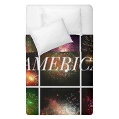 America Duvet Cover Double Side (single Size) by okhismakingart