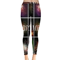 America Inside Out Leggings by okhismakingart