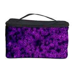 Queen Annes Lace In Purple Cosmetic Storage by okhismakingart