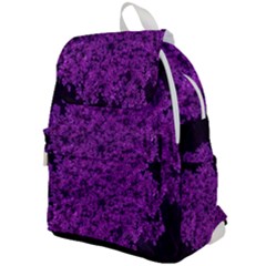 Queen Annes Lace In Purple Top Flap Backpack by okhismakingart