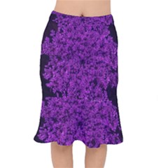 Queen Annes Lace In Purple Mermaid Skirt by okhismakingart