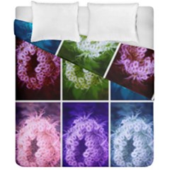 Closing Queen Annes Lace Collage (horizontal) Duvet Cover Double Side (california King Size) by okhismakingart