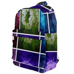 Closing Queen Annes Lace Collage (horizontal) Classic Backpack by okhismakingart