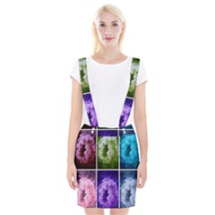 Closing Queen Annes Lace Collage (horizontal) Braces Suspender Skirt by okhismakingart