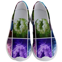 Closing Queen Annes Lace Collage (horizontal) Men s Lightweight Slip Ons by okhismakingart