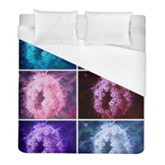 Closing Queen Annes Lace Collage (vertical) Duvet Cover (full/ Double Size) by okhismakingart