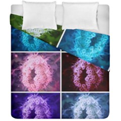 Closing Queen Annes Lace Collage (vertical) Duvet Cover Double Side (california King Size) by okhismakingart