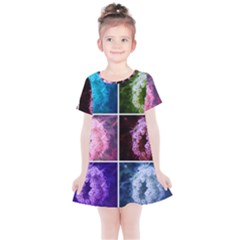 Closing Queen Annes Lace Collage (vertical) Kids  Simple Cotton Dress by okhismakingart