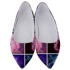 Closing Queen Annes Lace Collage (vertical) Women s Low Heels by okhismakingart