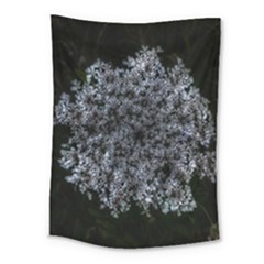 Queen Annes Lace In White Medium Tapestry by okhismakingart