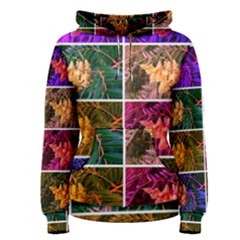 Sideways Sumac Collage Women s Pullover Hoodie by okhismakingart