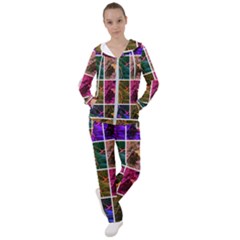 Sideways Sumac Collage Women s Tracksuit