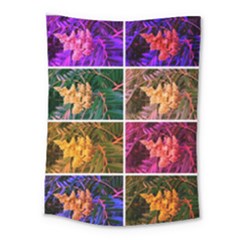 Sideways Sumac Collage Medium Tapestry by okhismakingart