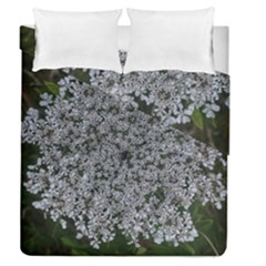 Queen Annes Lace Original Duvet Cover Double Side (queen Size) by okhismakingart