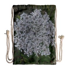 Queen Annes Lace Original Drawstring Bag (large) by okhismakingart