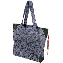 Queen Annes Lace Original Drawstring Tote Bag by okhismakingart