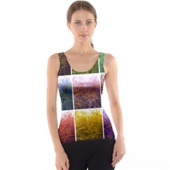 Goldenrod Collage Tank Top by okhismakingart