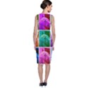 Color Block Queen Annes Lace Collage Classic Sleeveless Midi Dress View2