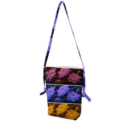 Primary Color Queen Anne s Lace Folding Shoulder Bag by okhismakingart