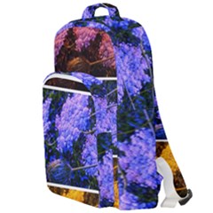 Primary Color Queen Anne s Lace Double Compartment Backpack by okhismakingart