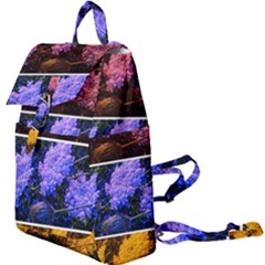 Primary Color Queen Anne s Lace Buckle Everyday Backpack by okhismakingart