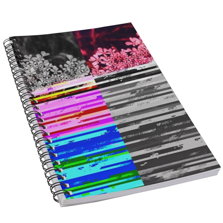 Double Static Wall Queen Annes Lace 5.5  x 8.5  Notebook