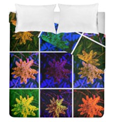 Sumac Collage Duvet Cover Double Side (queen Size) by okhismakingart