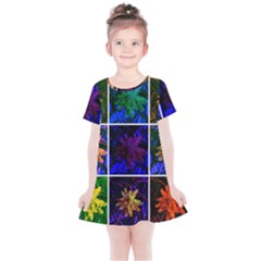 Sumac Collage Kids  Simple Cotton Dress by okhismakingart