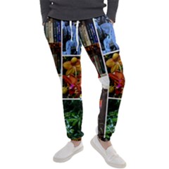 Floral Collage Men s Jogger Sweatpants