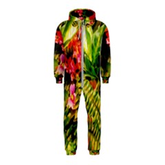 Fern Jungle Hooded Jumpsuit (kids) by okhismakingart