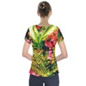 Fern Jungle Short Sleeve Front Detail Top View2